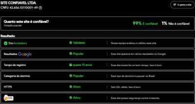 Site verificado e verdadeiro:baronesapgcom